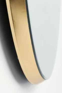 Spegel Jetset Oval Guld, 94x64cm - KARE Design
