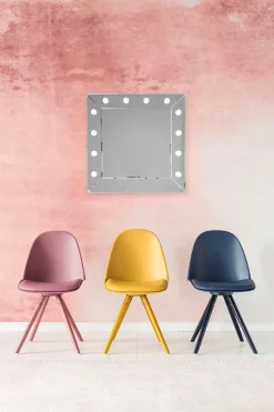 Spegel Make Up - Sminkspegel med Belysning, 81x81cm - KARE Design