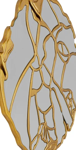 Spegel Pieces - Guld, Ø100cm - KARE Design