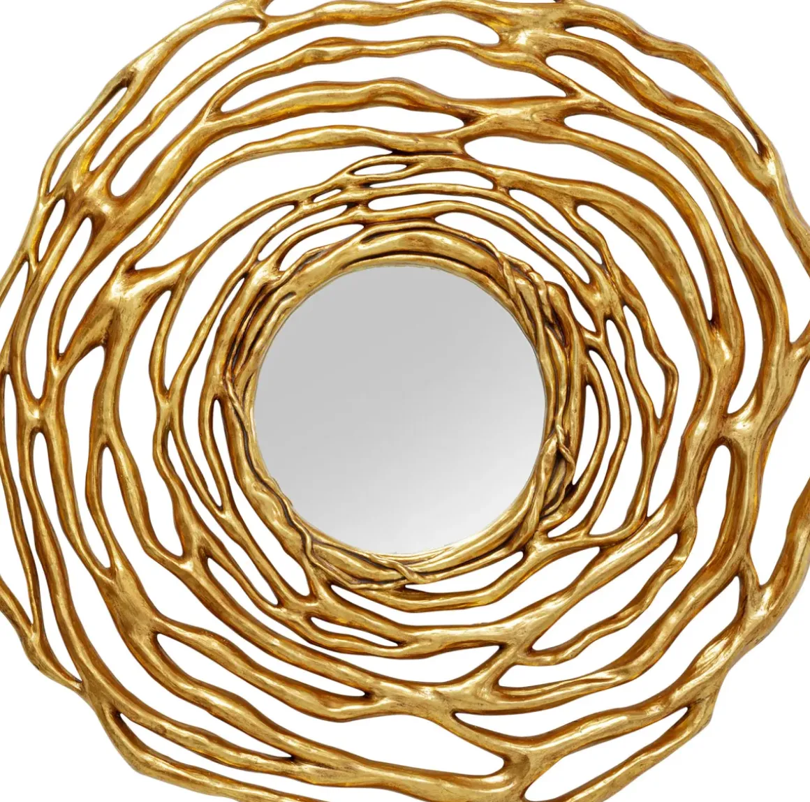 Spegel Twiggy - Guld Ø121cm - KARE Design