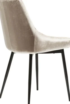 Stol East Side - Sammet Champagne - KARE Design