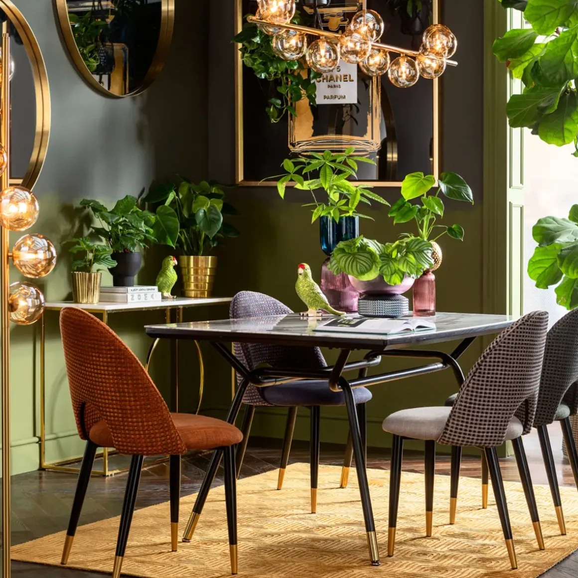 Stol Hudson - Orange - KARE Design