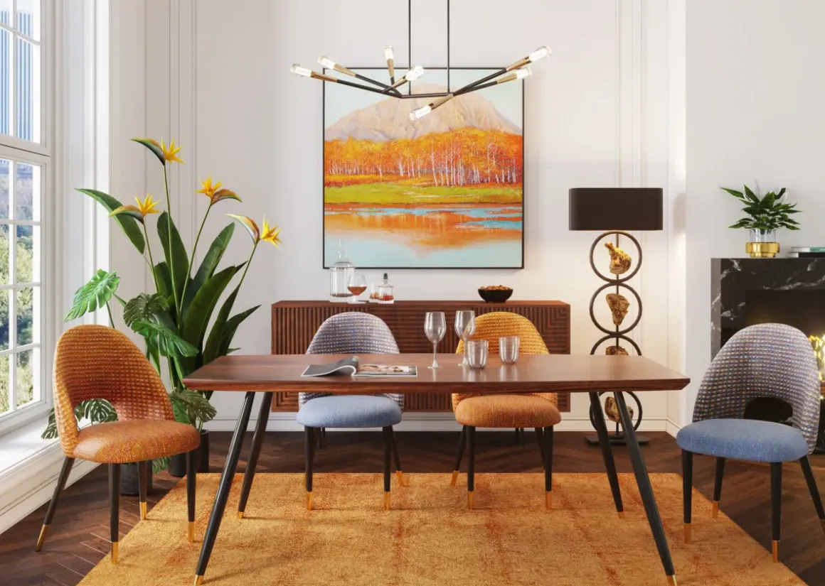 Stol Hudson - Orange - KARE Design