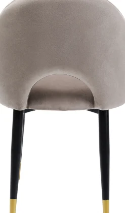 Stol Iris - Sammet Beige - KARE Design