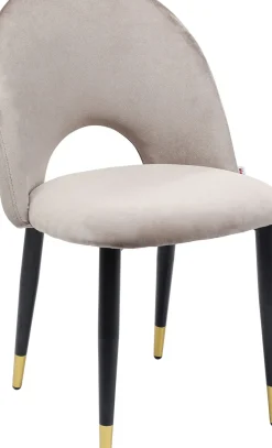 Stol Iris - Sammet Beige - KARE Design