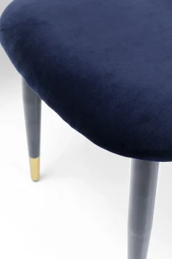 Stol Iris - Sammet Blå, 2 set - KARE Design