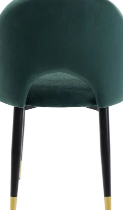 Stol Iris - Sammet Grön - KARE Design