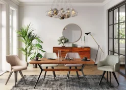Stol Lady Loco - Snurrstol med armstöd, Taupe - KARE Design