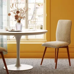 Stol Lara - Manchester Creme  - KARE Design