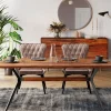Stol Marshall - Matstol i Grå Sammet/Svarta Ben - KARE Design