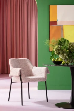 Stol med armstöd Bess - Beige - KARE Design
