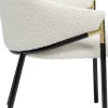 Stol med armstöd Boulevard - bouclé - KARE Design
