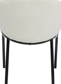 Stol med armstöd Boulevard - bouclé - KARE Design