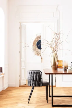 Stol med armstöd Cheerio Grå incl. Dyna - KARE Design