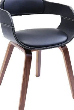 Stol med armstöd Costa Walnut - KARE Design