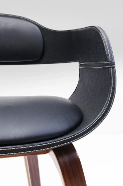 Stol med armstöd Costa Walnut - KARE Design