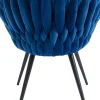 Stol med armstöd Knot Blå - KARE Design