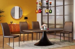 Stol Milano Brun - KARE Design