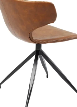 Stol Rusty - Konjaksfärgad/Svart - KARE Design