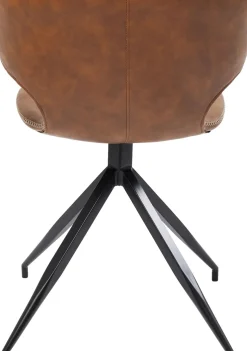 Stol Rusty - Konjaksfärgad/Svart - KARE Design