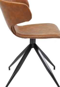 Stol Rusty - Konjaksfärgad/Svart - KARE Design