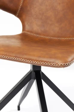 Stol Rusty - Konjaksfärgad/Svart - KARE Design