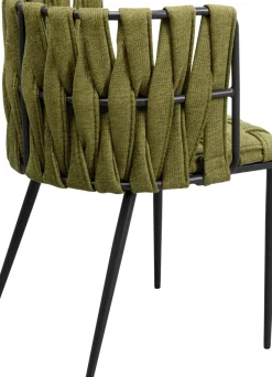 Stol Saluti - Mörkgrön - KARE Design