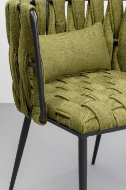 Stol Saluti - Mörkgrön - KARE Design