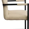 Stol Thamos Cantilever - Beige - KARE Design