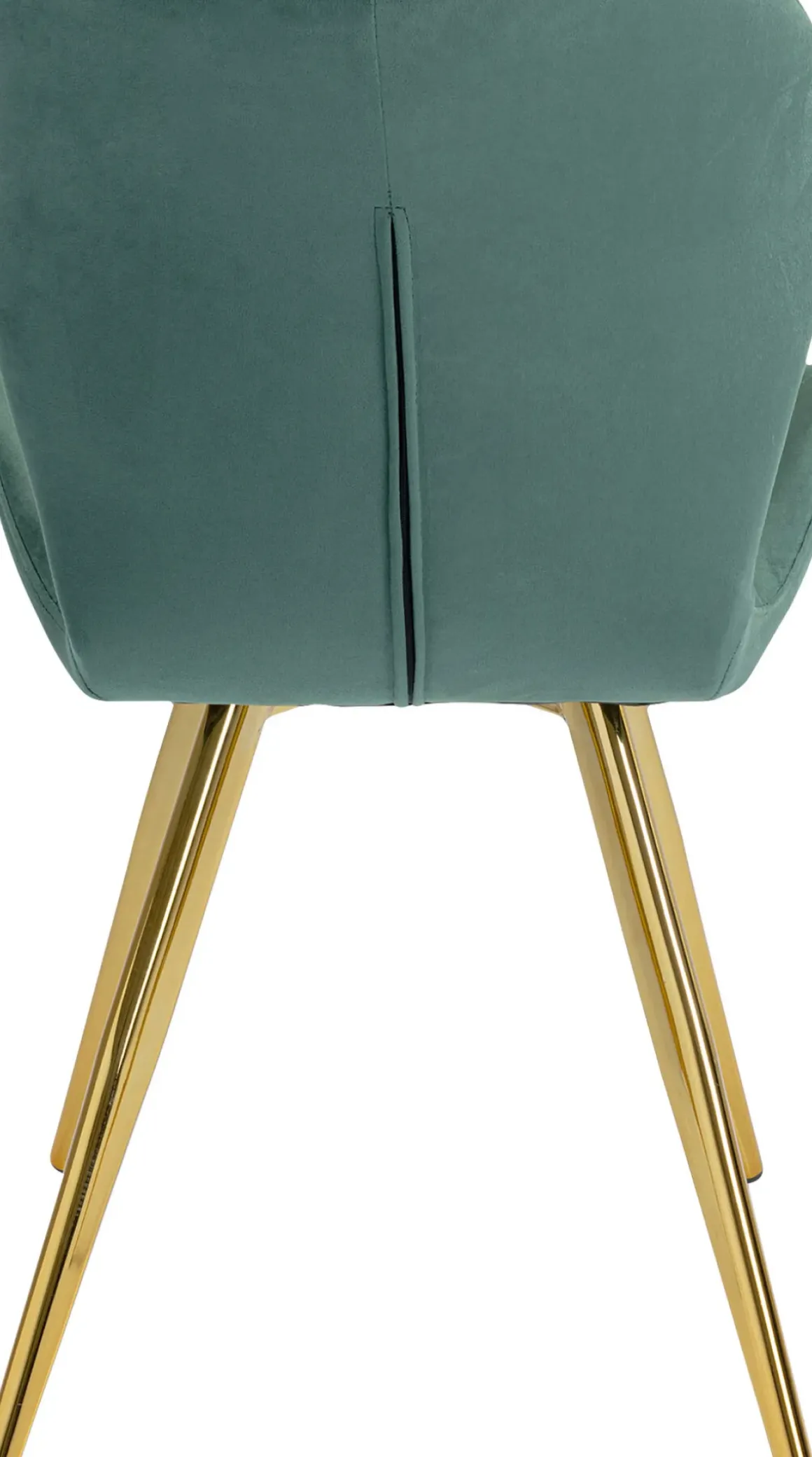 Stol Viva - Grön Sammet/Mässing - KARE Design