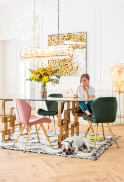 Stol Viva Mauve - KARE Design
