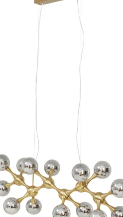 Taklampa Atomic Balls - Mässing, 190cm - KARE Design