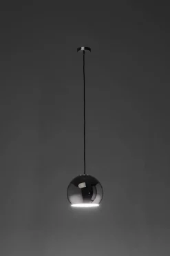 Taklampa Caldaia - Pendel Silver Ø25cm - KARE Design