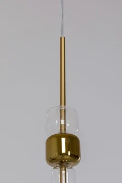 Taklampa Candy Bar - Guld, Ø13cm - KARE Design