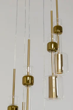 Taklampa Candy Bar - Guld, Ø44cm - KARE Design