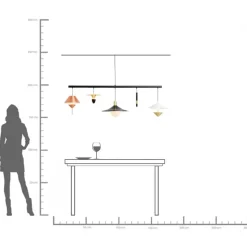 Taklampa Cappelli - 155cm - KARE Design
