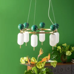 Taklampa Charleston Six - Ø68cm - KARE Design