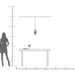 Taklampa Diamond Fever Dining - Svart, 17cm - KARE Design