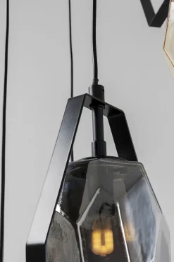 Taklampa Diamond Fever Spiral - Svart, Ø42cm - KARE Design