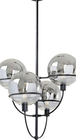 Taklampa Pendel Lantern - Tonat Glas, 4 Klot - KARE Design