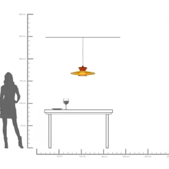 Taklampa Riva - Ø55cm - KARE Design