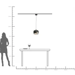 Taklampa Smoke Goblet Ø25cm - KARE Design