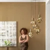 Taklampa Supernova - Pendel Amber Cinque Ø50cm - KARE Design
