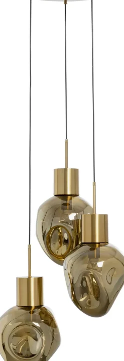 Taklampa Supernova - Pendel Amber Tre Ø45cm - KARE Design