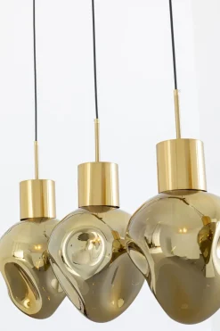 Taklampa Supernova - Pendel Amber 120cm - KARE Design