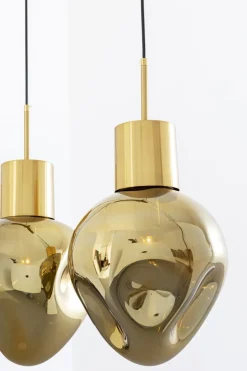 Taklampa Supernova - Pendel Amber 120cm - KARE Design