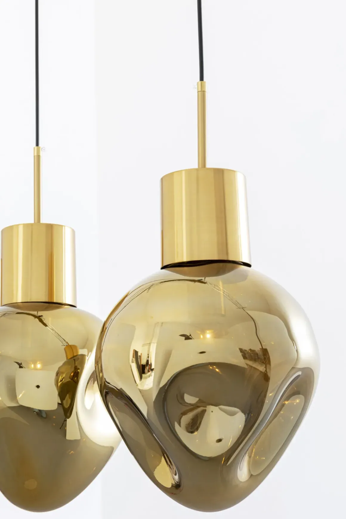 Taklampa Supernova - Pendel Amber 120cm - KARE Design