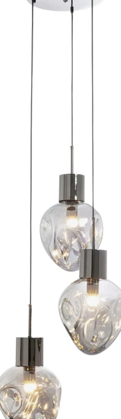 Taklampa Supernova - Pendel Smoky Tre Ø45cm - KARE Design