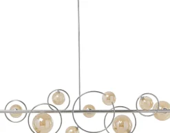 Taklampa Universe - Krom, 110cm - KARE Design