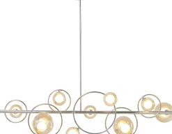 Taklampa Universe - Krom, 110cm - KARE Design